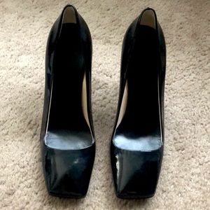 Prada Square Toe Pumps